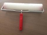 White Nylon Spikes Air Removal Roller with Handle Dia. 75mm